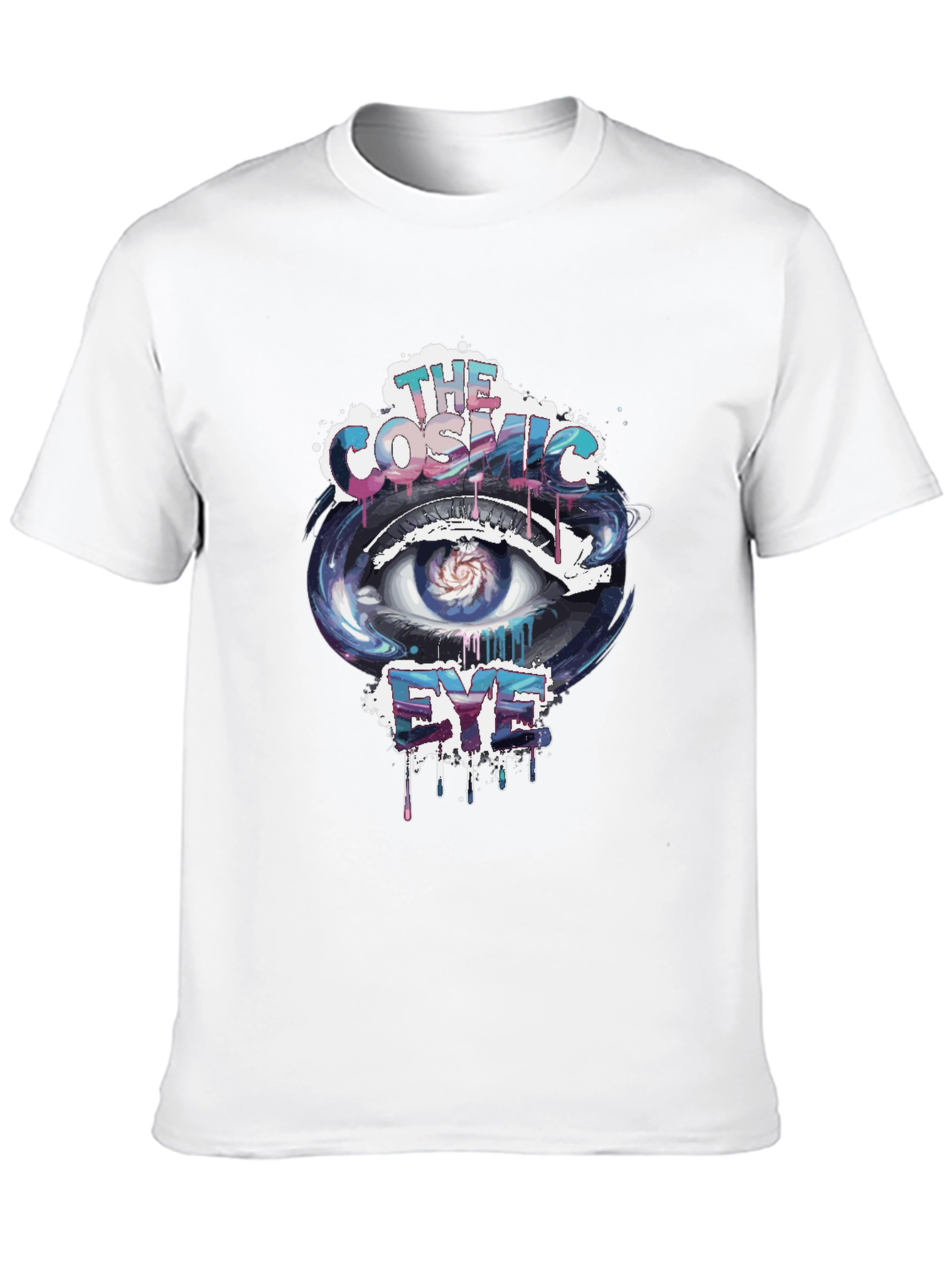 Cosmic Eye Graphic Print T-Shirt