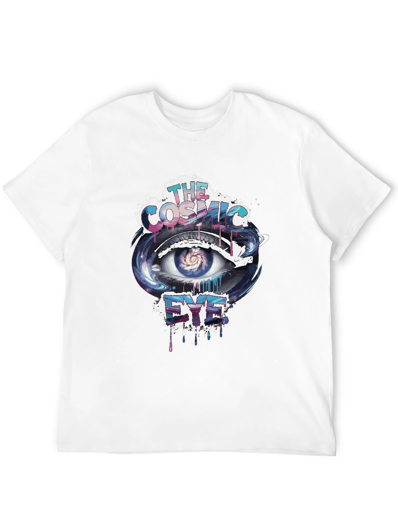 Cosmic Eye Graphic Print T-Shirt