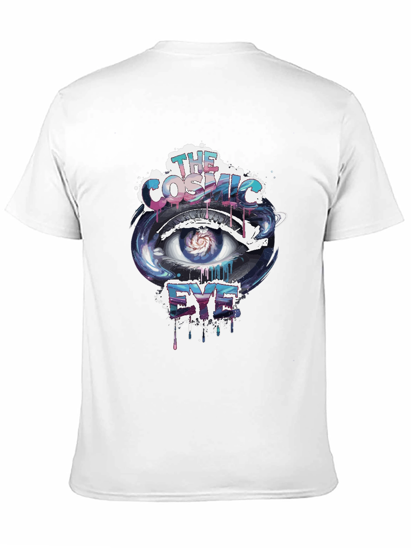 Cosmic Eye Graphic Print T-Shirt