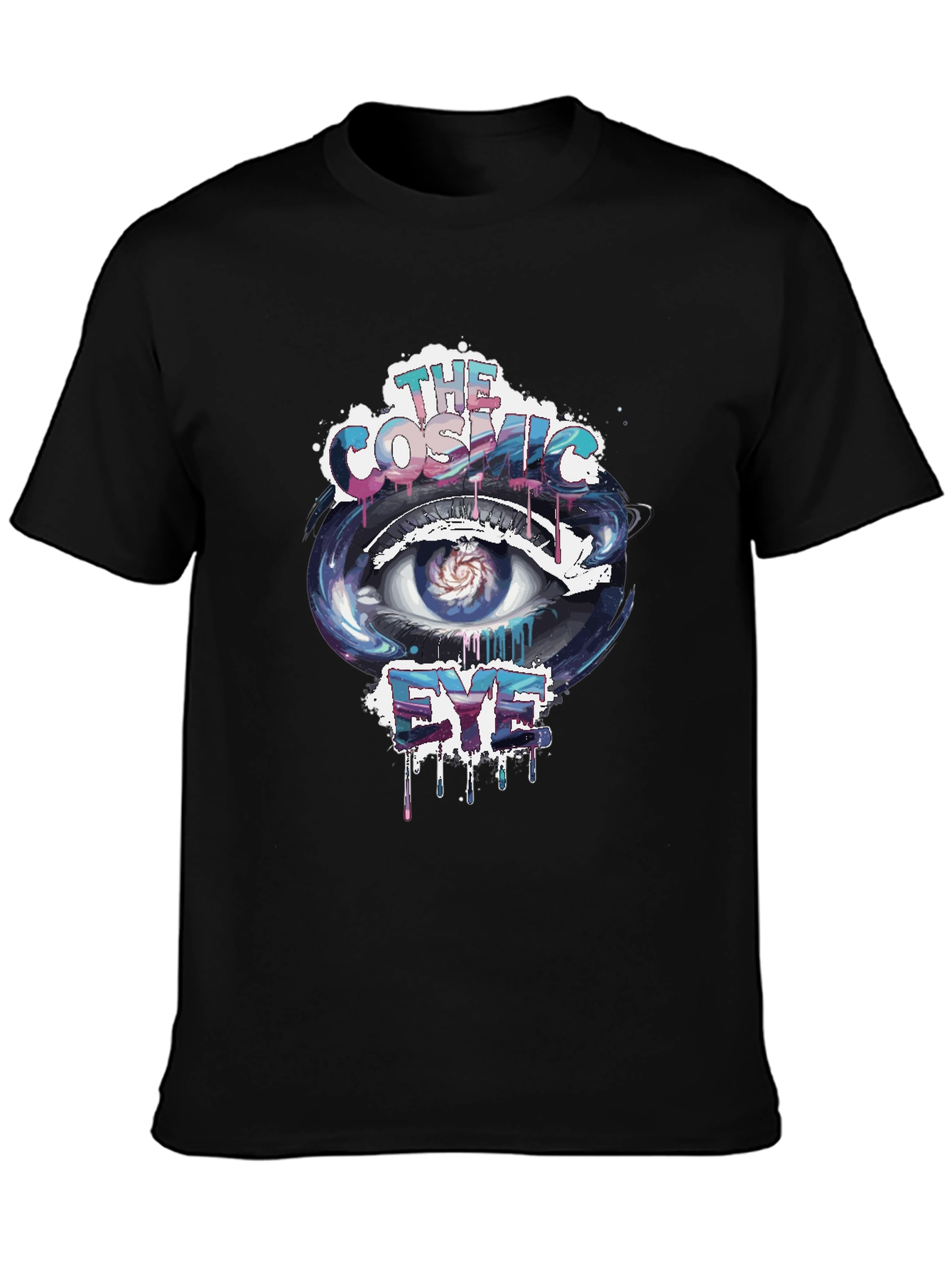 Cosmic Eye Graphic Print T-Shirt