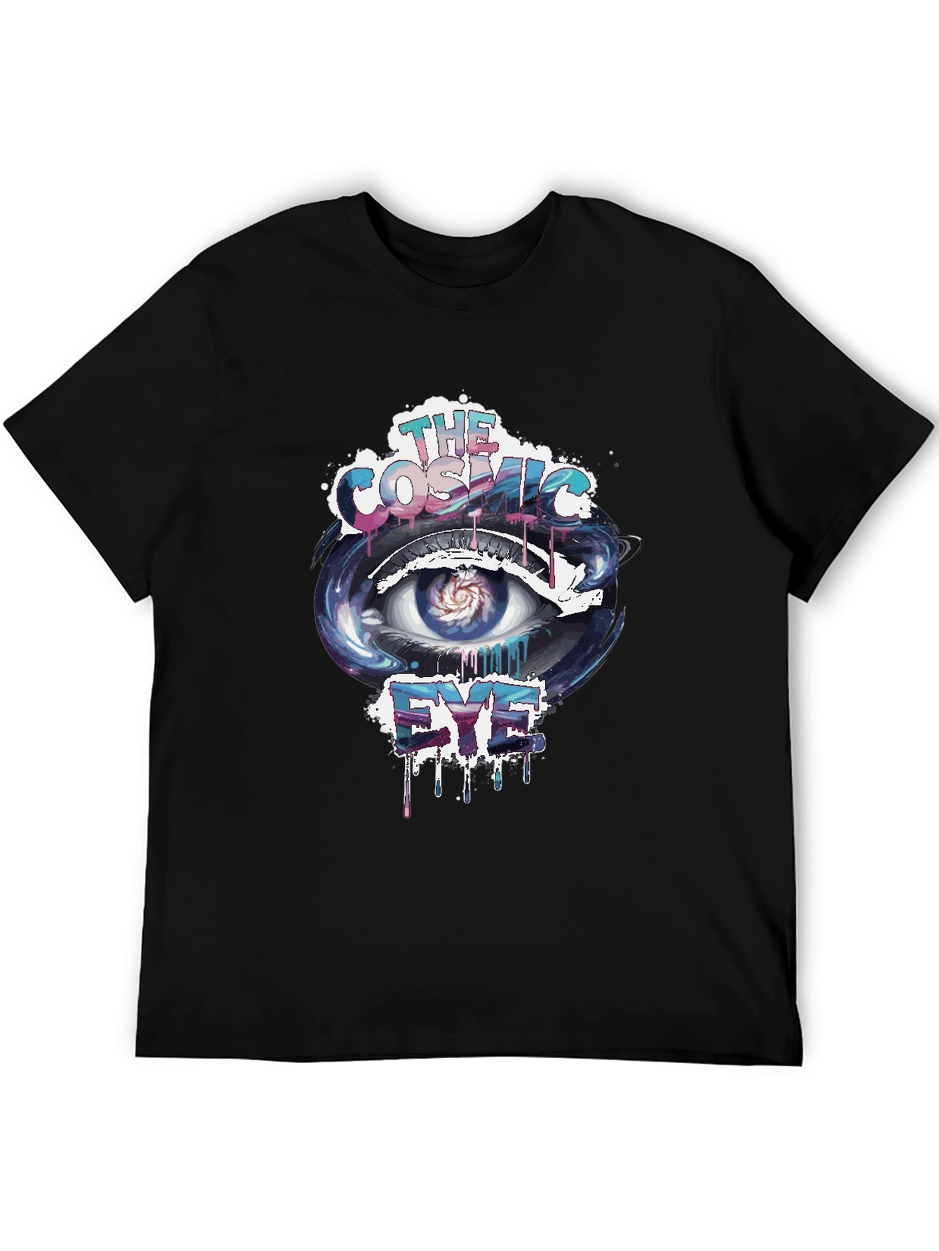 Cosmic Eye Graphic Print T-Shirt