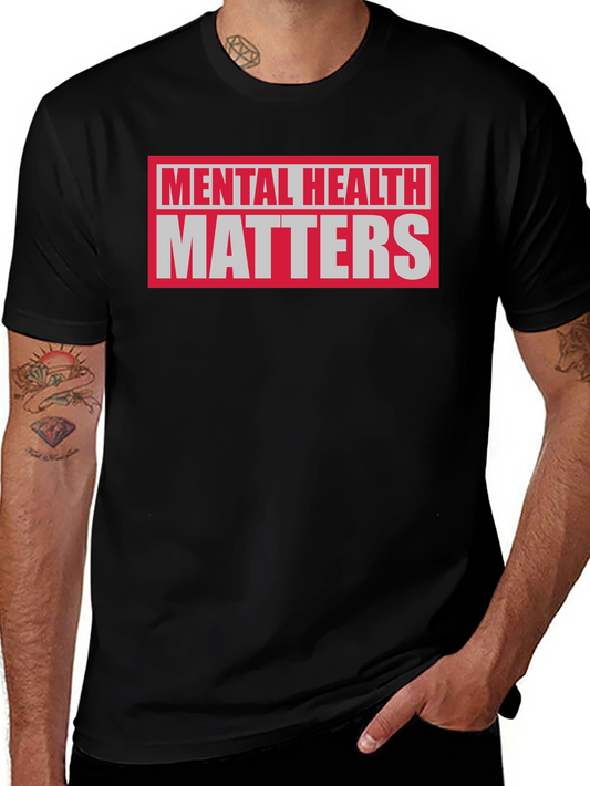 Mental Health Matters Graphic T-Shirt