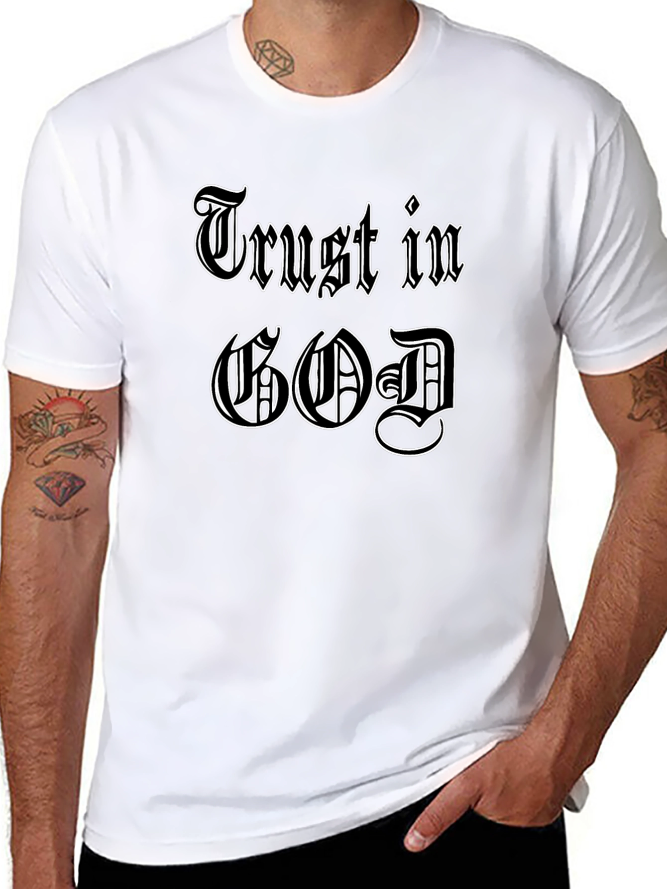 Trust in God Black T-Shirt