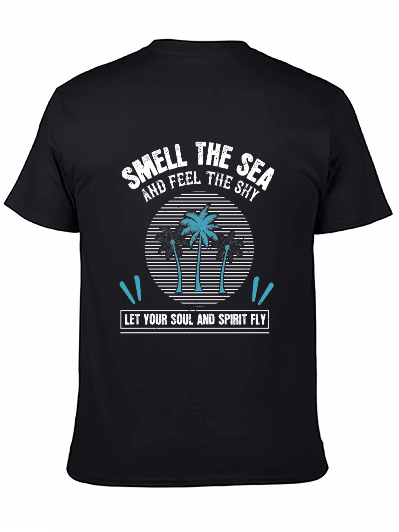 Smell the Sea Graphic Tee - Tropical Vibes