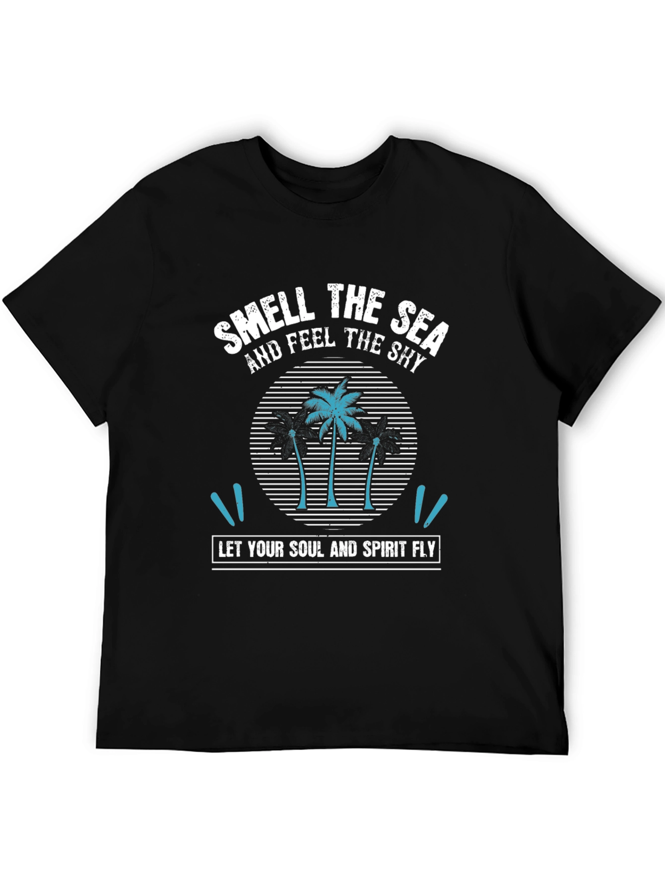 Smell the Sea Graphic Tee - Tropical Vibes