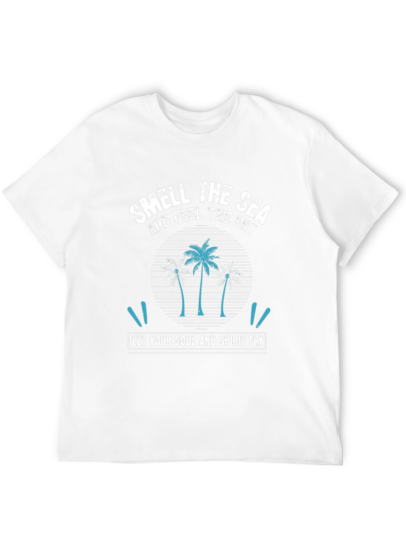 Smell the Sea Graphic Tee - Tropical Vibes