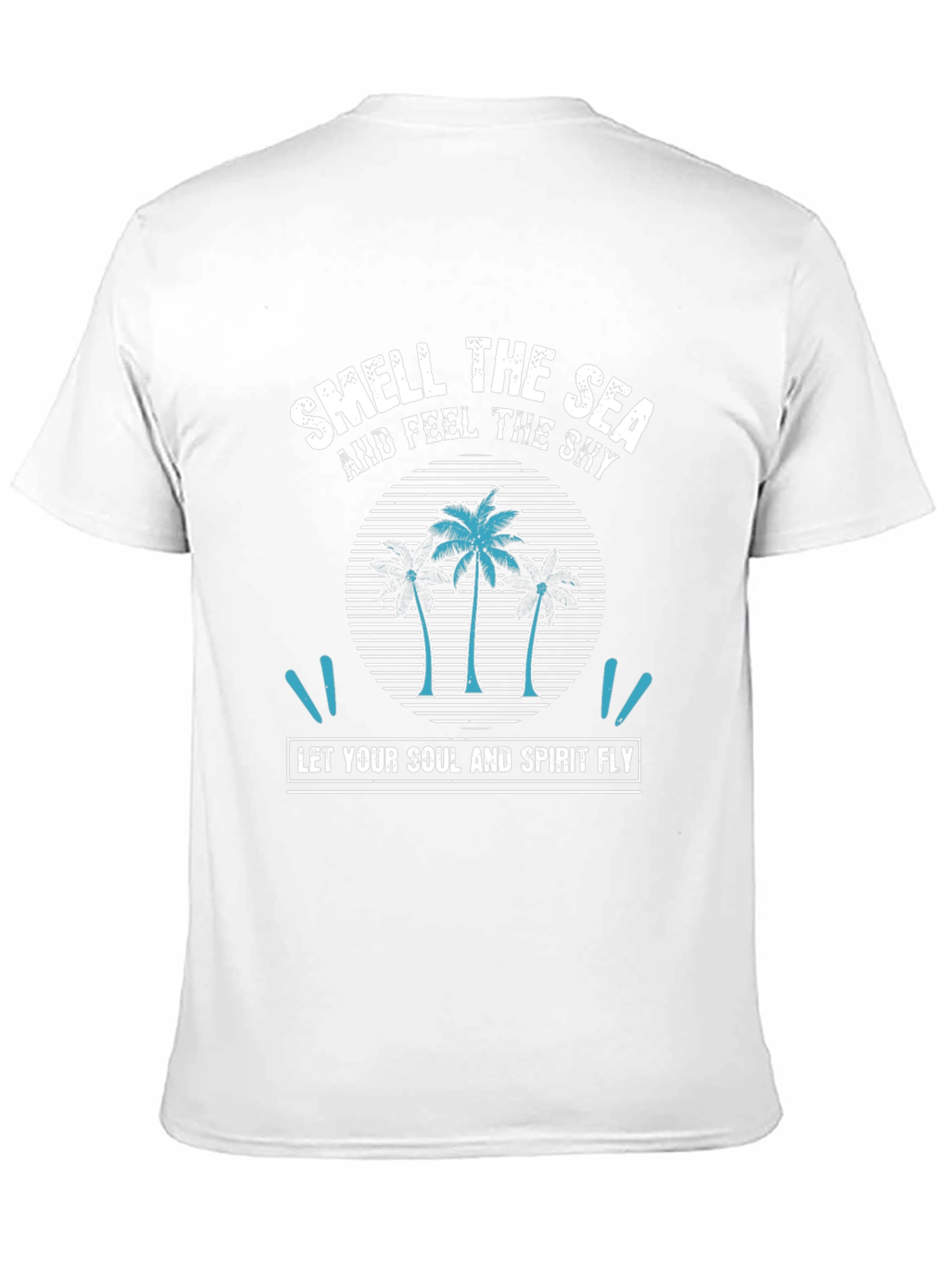 Smell the Sea Graphic Tee - Tropical Vibes