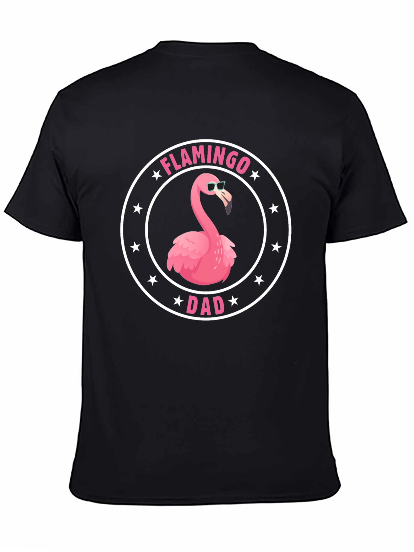 Flamingo Dad T-Shirt - Cool Summer Tee