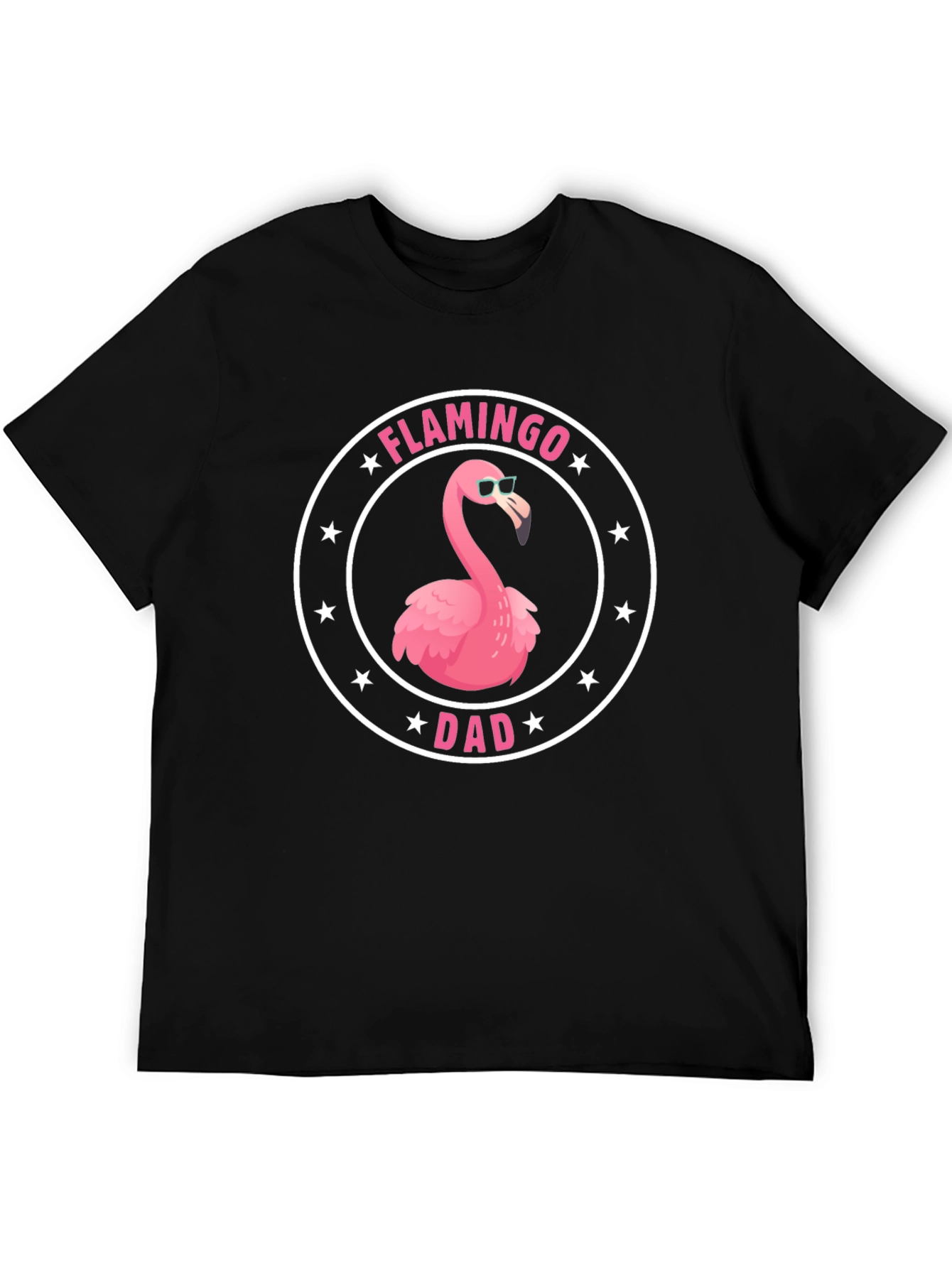 Flamingo Dad T-Shirt - Cool Summer Tee