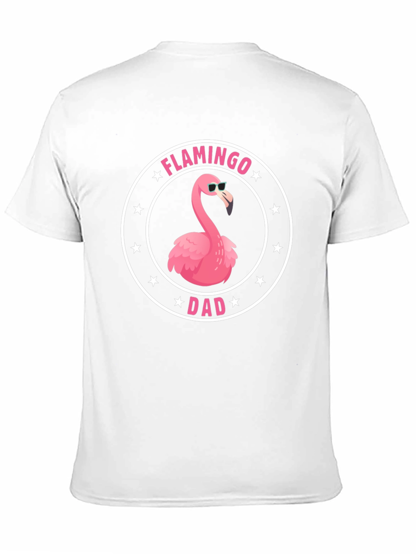 Flamingo Dad T-Shirt - Cool Summer Tee