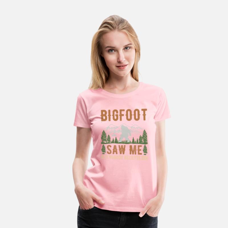 Yeti Bigfoot Saw Me But Nobody Believes Him Tee