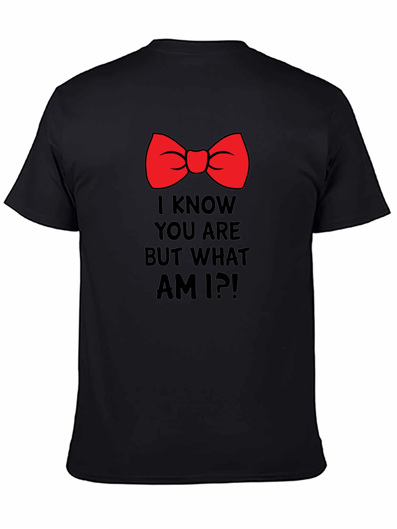 Funny Bow Tie I Know You Are Graphic T-Shirt