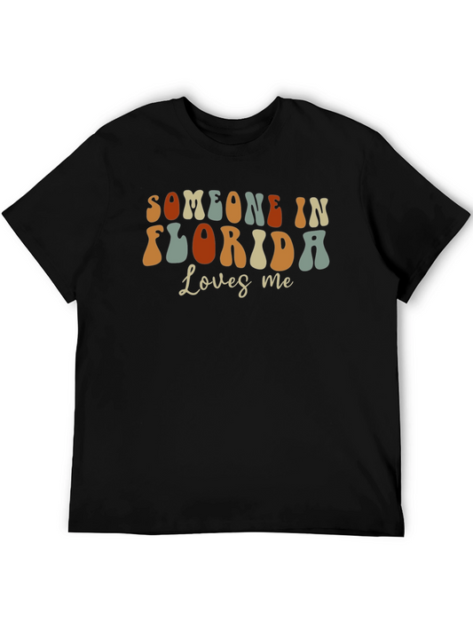 Someone in Florida Loves Me Retro T-Shirt