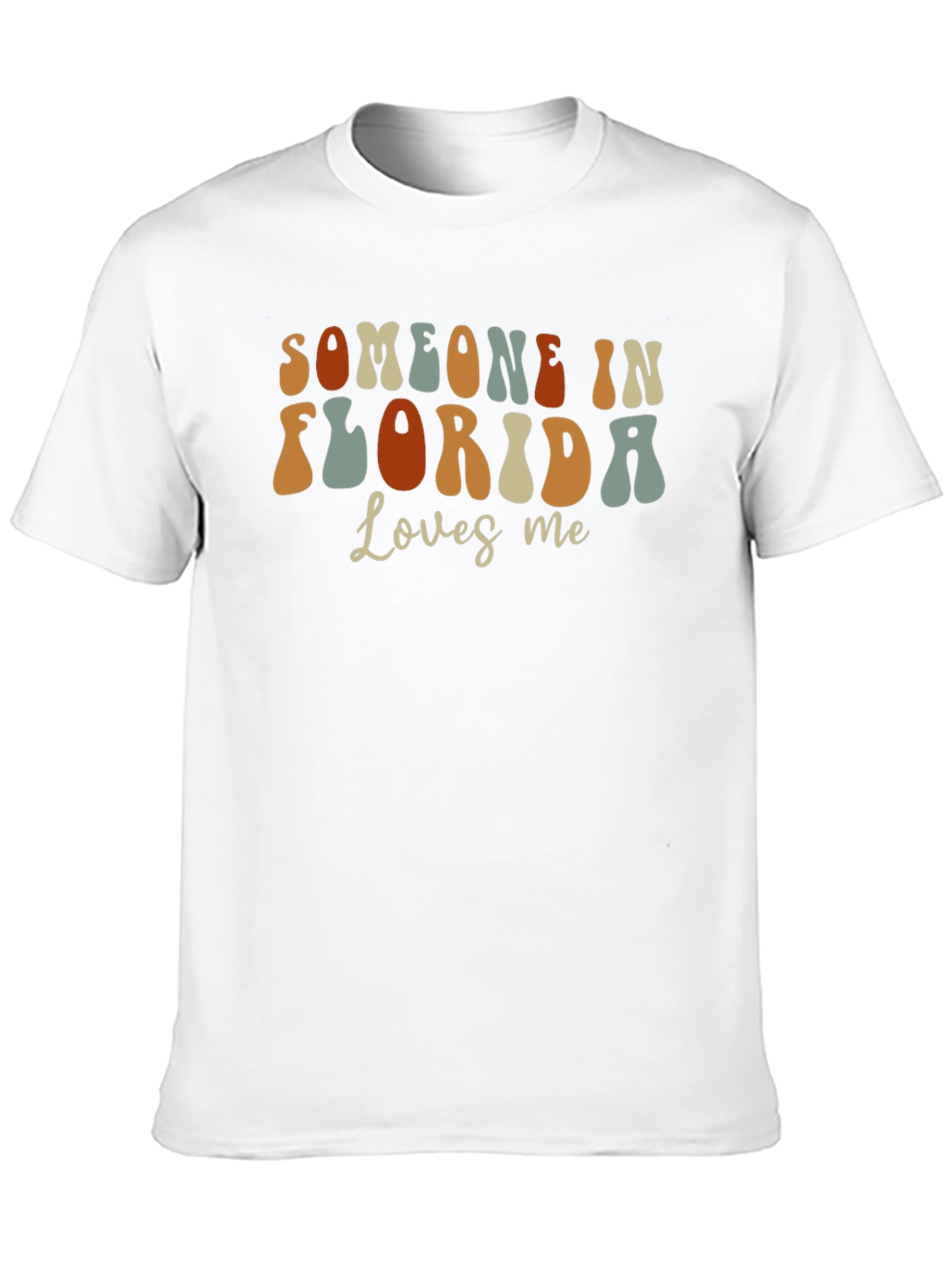 Someone in Florida Loves Me Retro T-Shirt