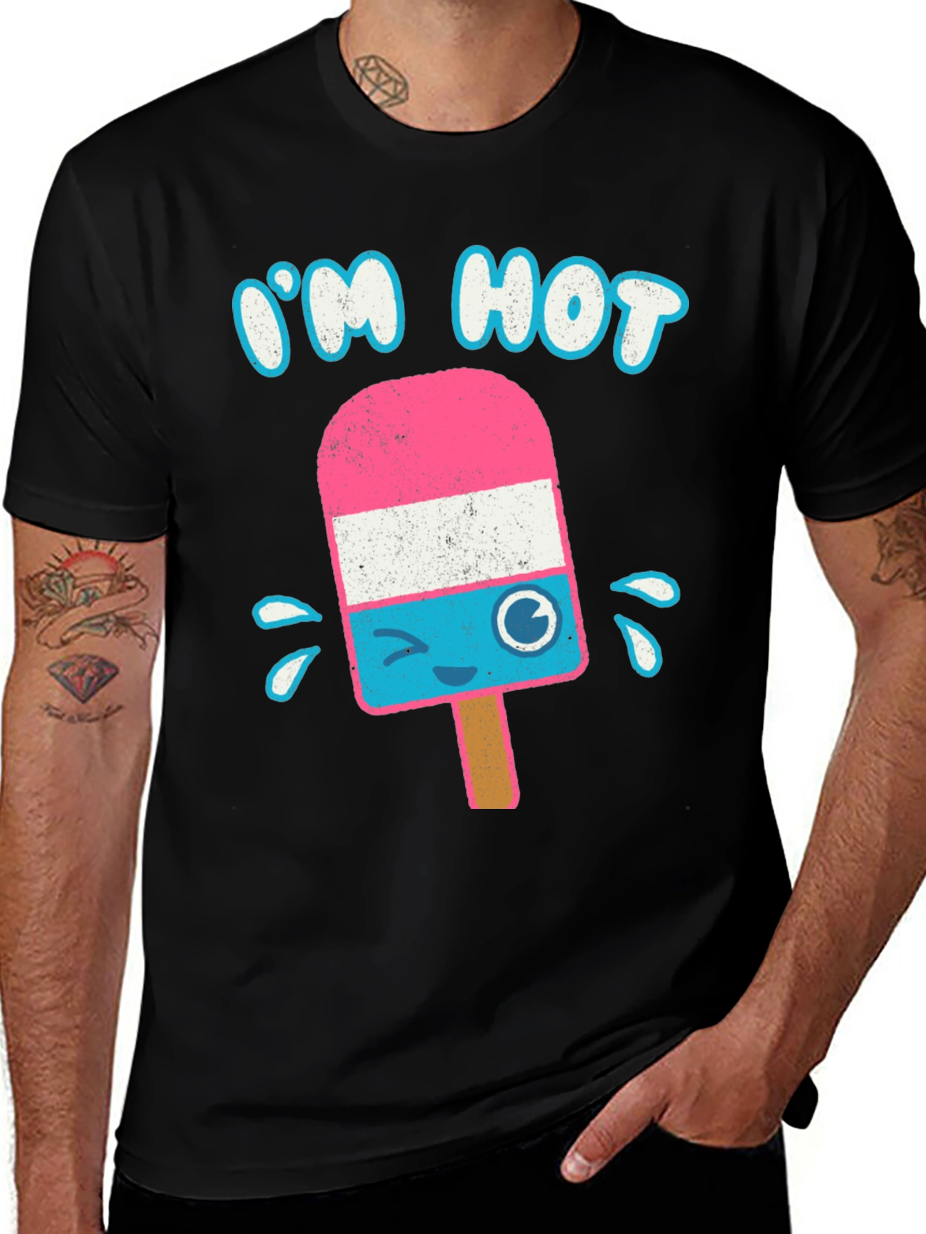 Im Hot Popsicle Graphic Tee