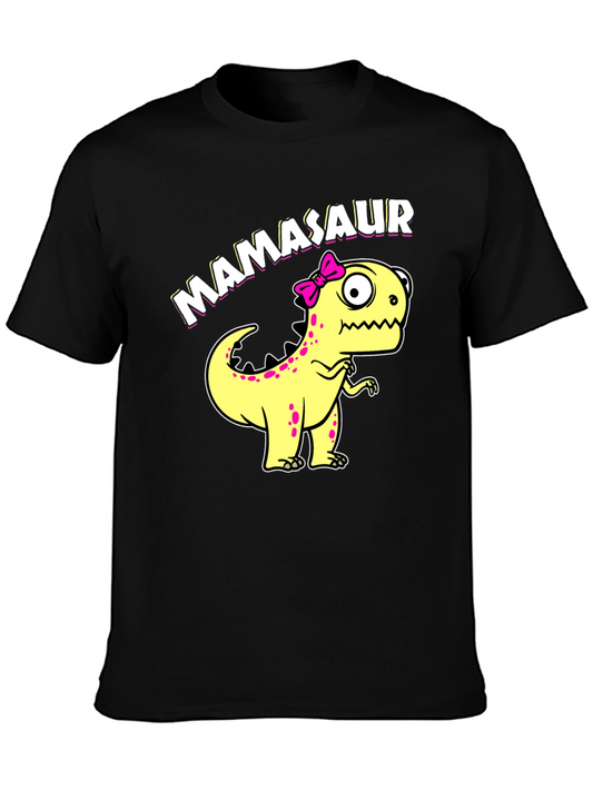 Mamasaur T-Shirt - Cute Dinosaur Graphic Tee