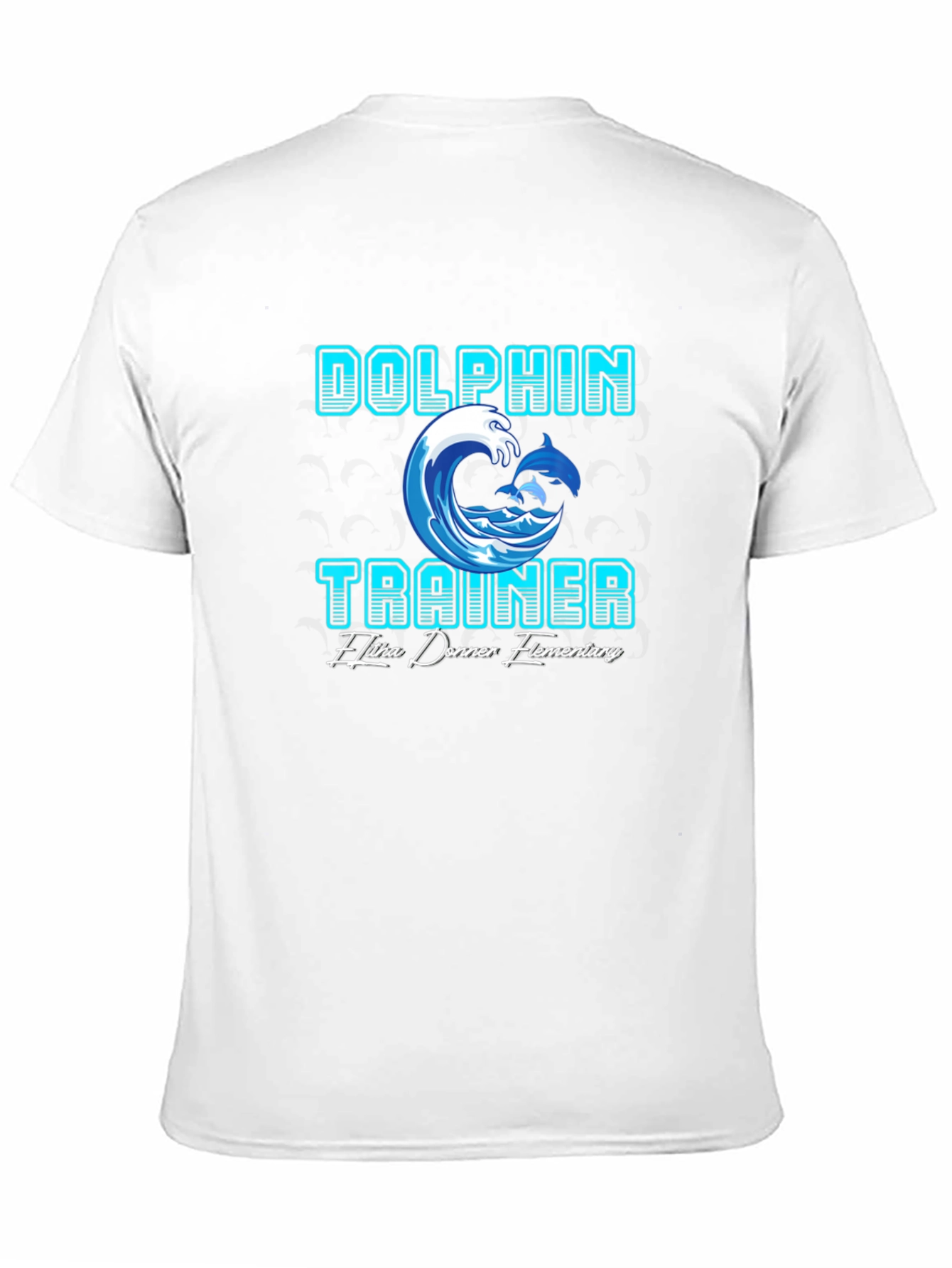 Dolphin Trainer T-Shirt - Elitha Donner Elementary