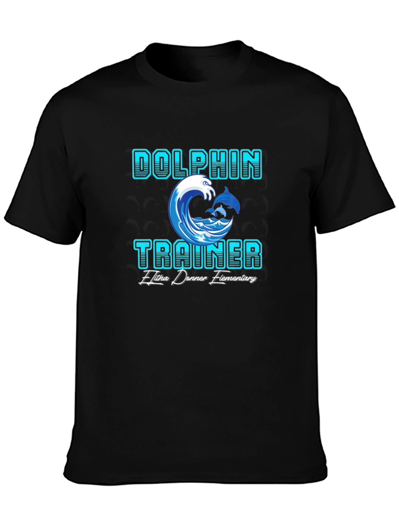 Dolphin Trainer T-Shirt - Elitha Donner Elementary