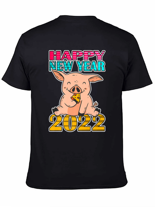 Happy New Year 2022 Pig T-Shirt