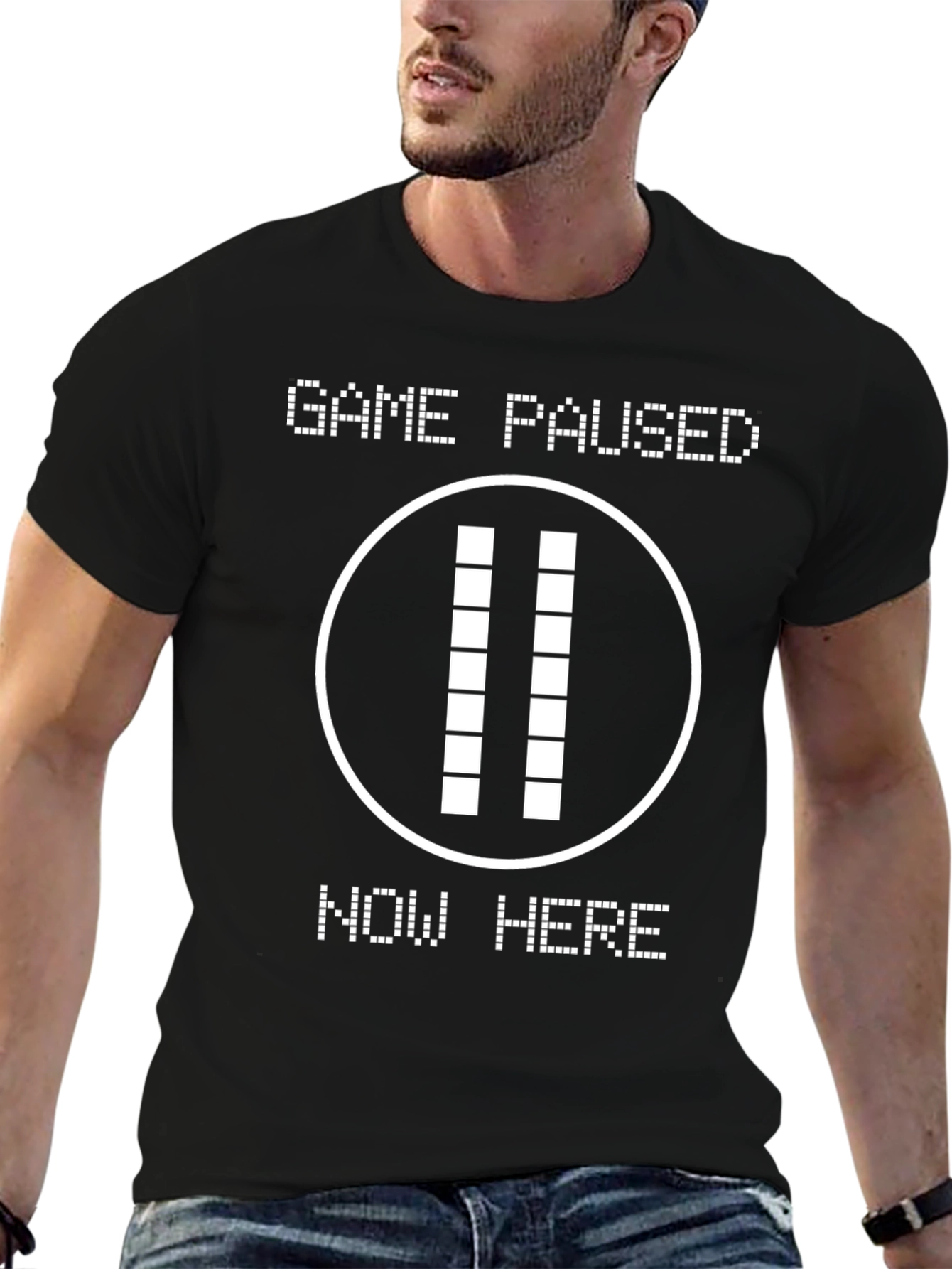 Game Paused T-Shirt - Gamer Tee