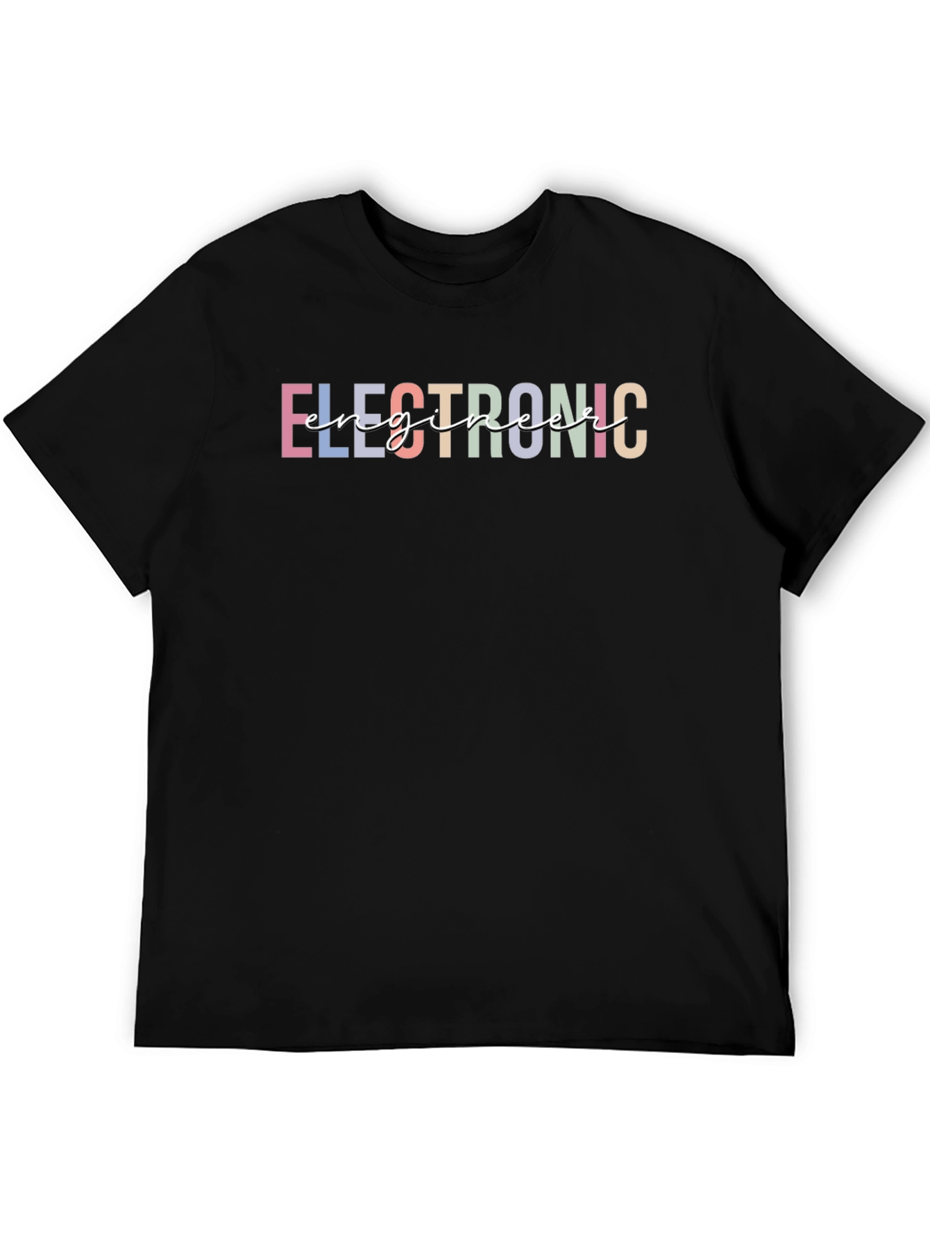 Electronic Engineer Graphic Tee - Black