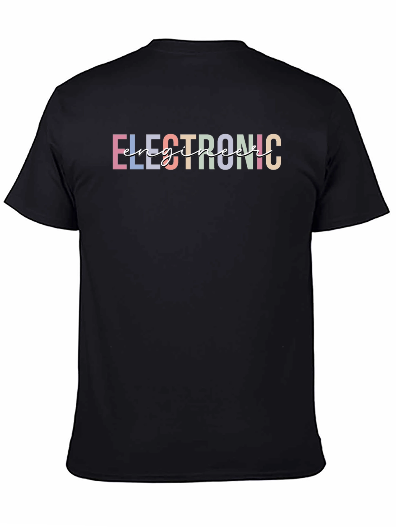 Electronic Engineer Graphic Tee - Black