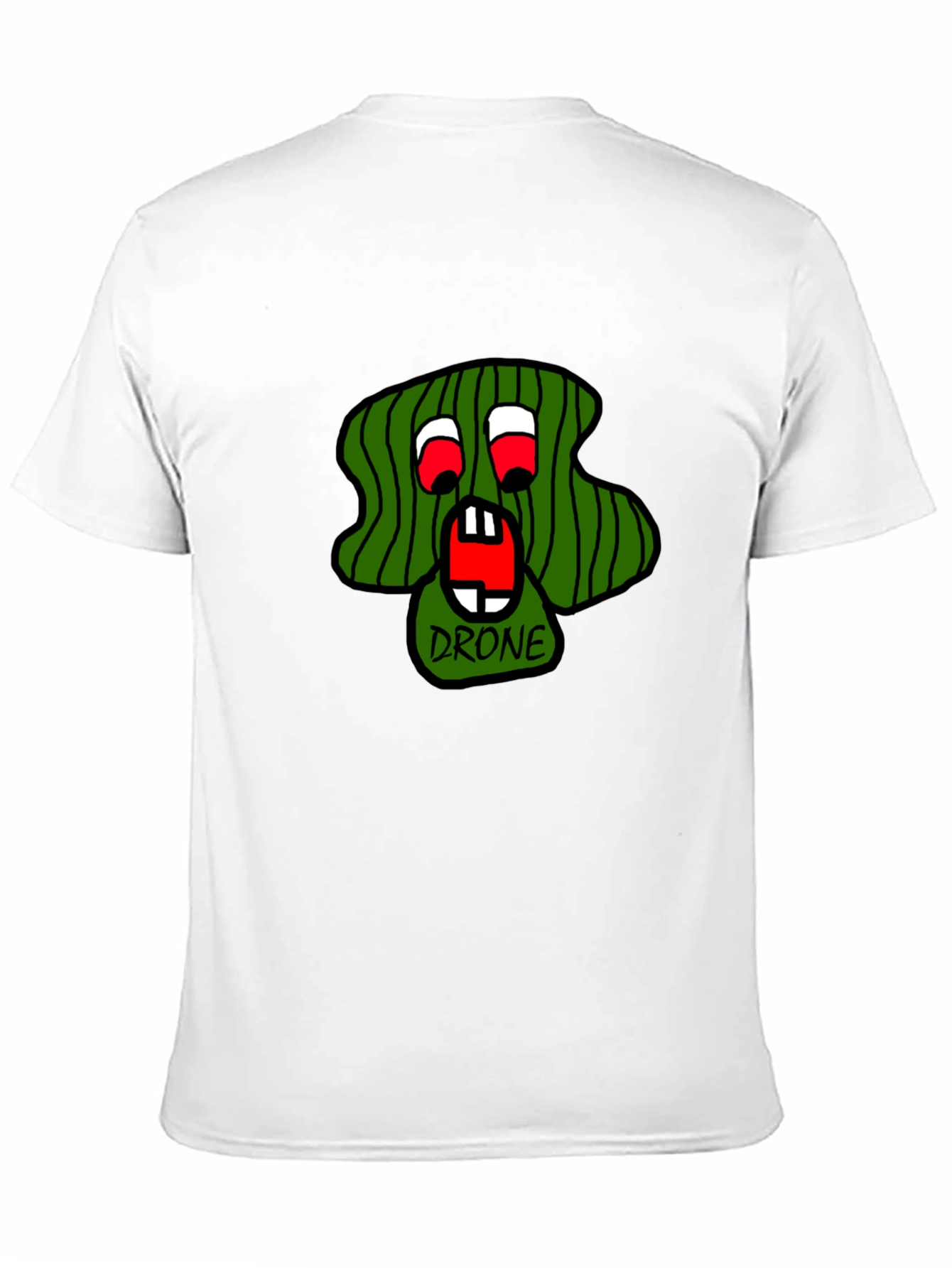 Drone Monster Graphic Tee - Black