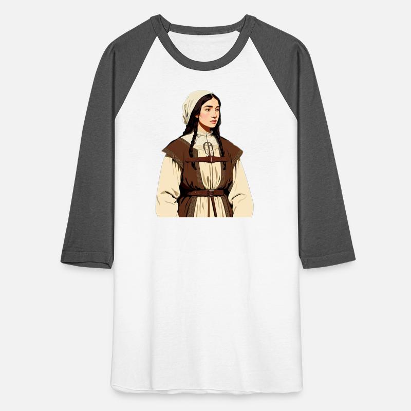 Young Peasant Woman in Medieval Garb