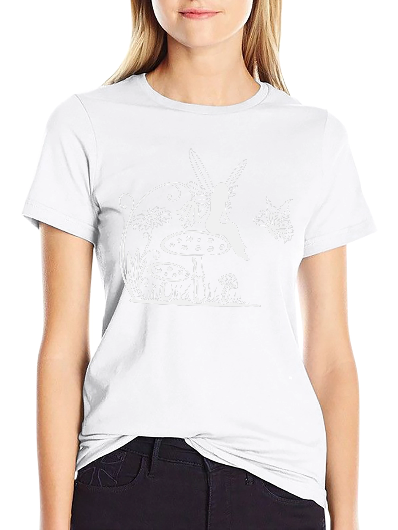Fairy Mushroom Graphic Tee