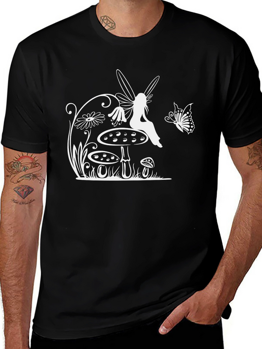 Fairy Mushroom Graphic Tee
