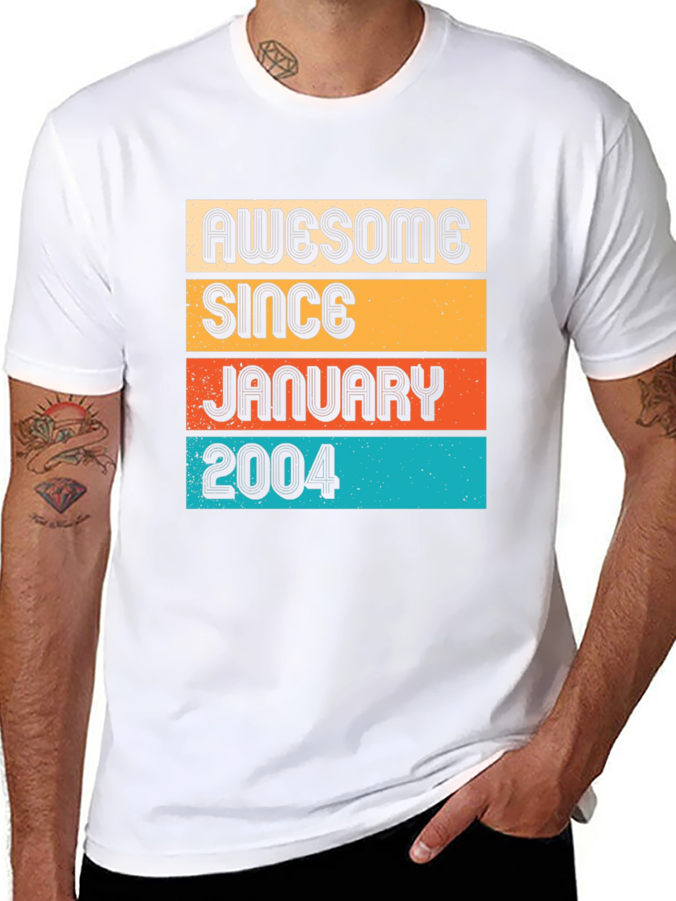 Awesome Since January 2004 Graphic T-Shirt