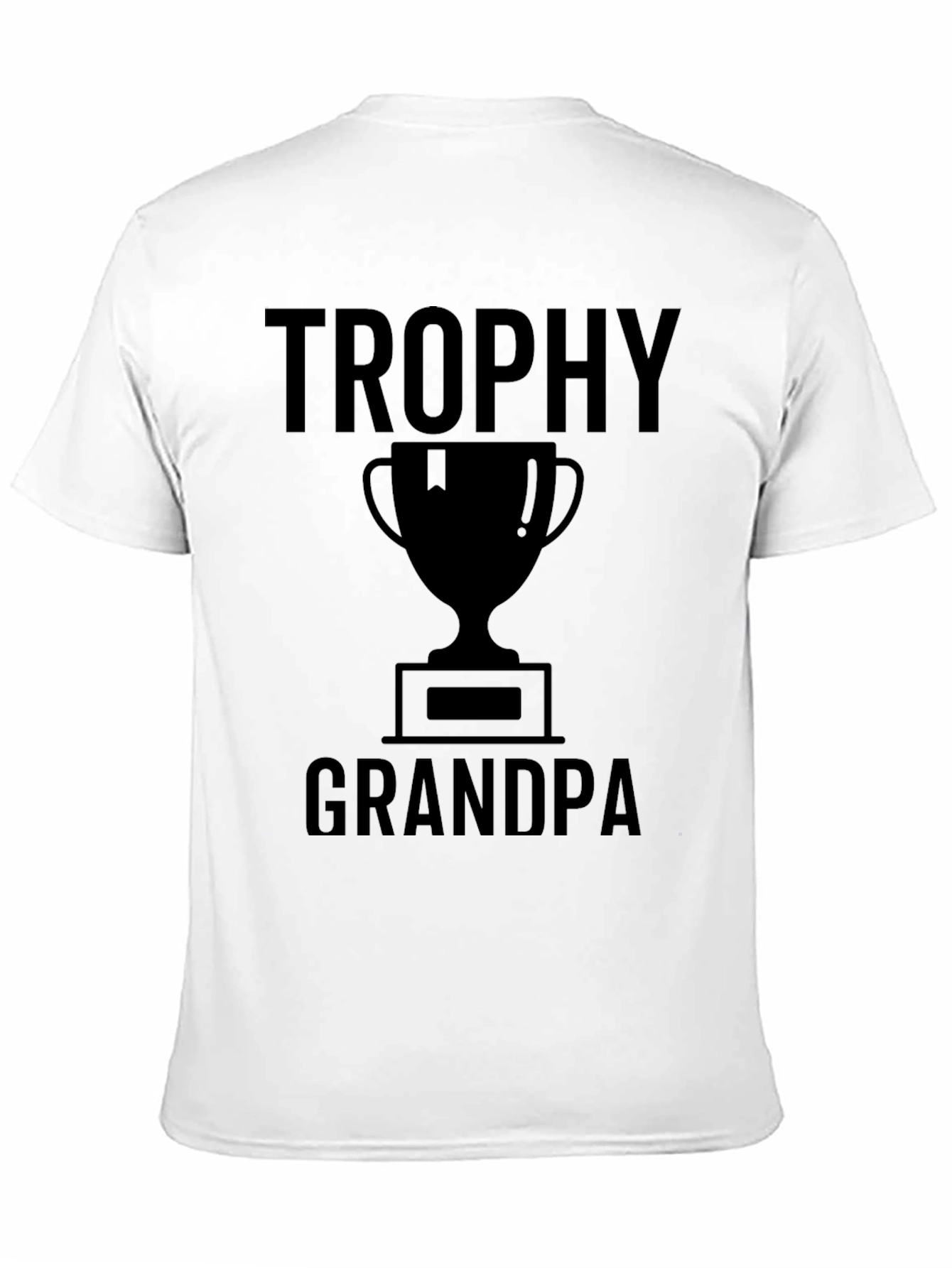 Trophy Grandpa Graphic Tee - Black