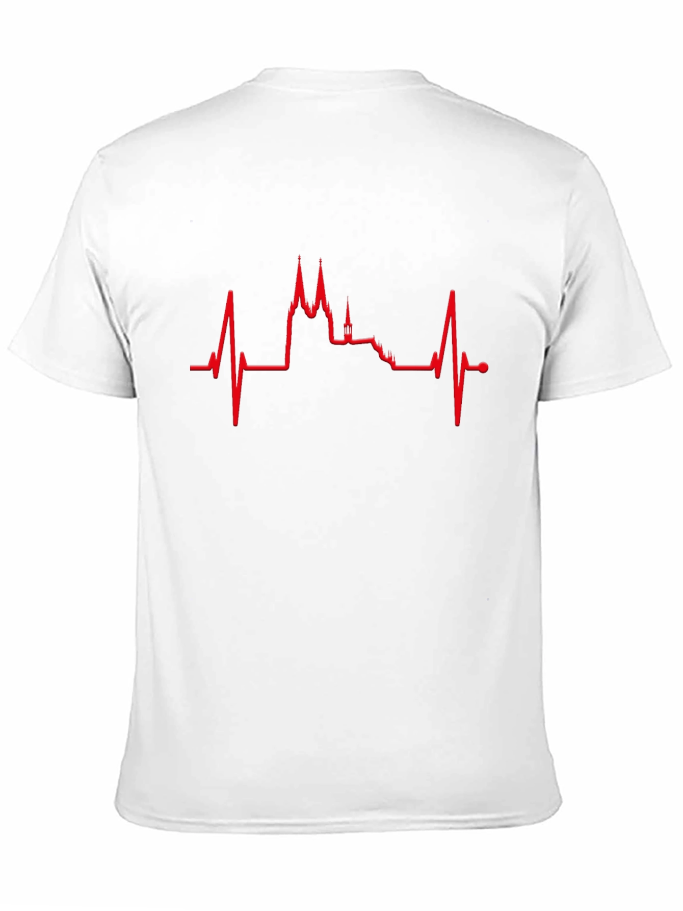 Heartbeat Prague Skyline T-Shirt