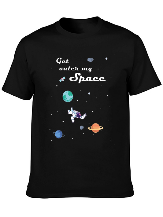 Get Outer My Space T-Shirt: Astronaut & Planets Design