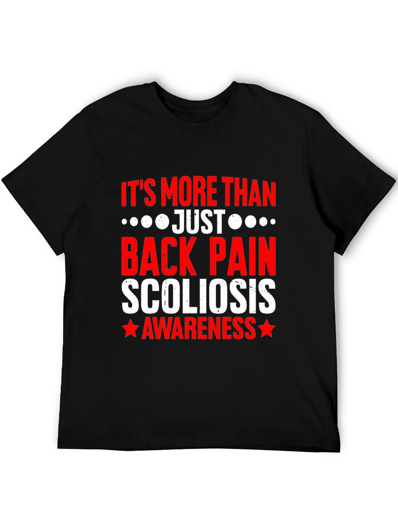 Scoliosis Awareness T-Shirt - More Than Back Pain