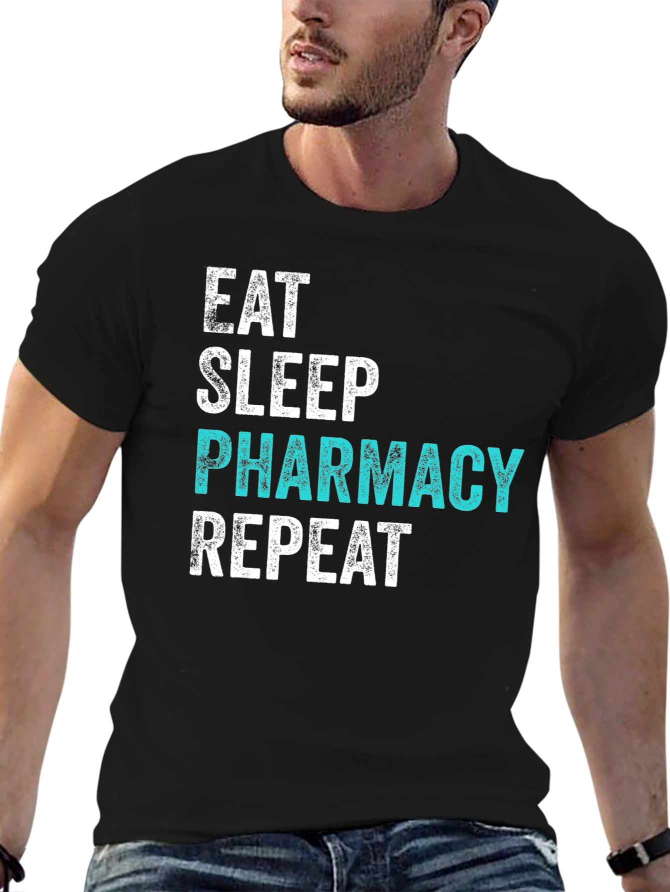 Eat Sleep Pharmacy Repeat T-Shirt