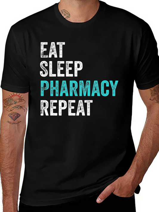 Eat Sleep Pharmacy Repeat T-Shirt