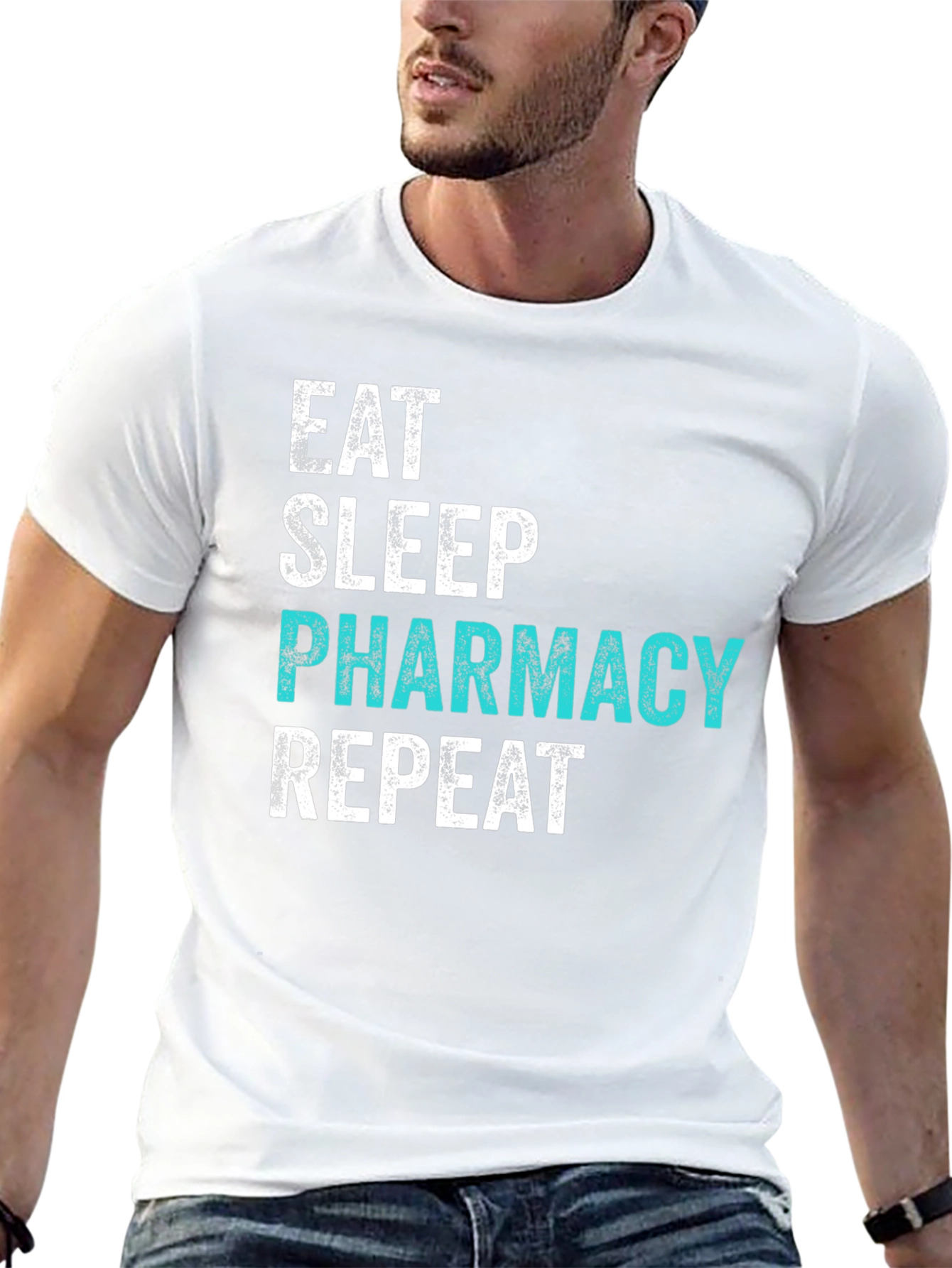 Eat Sleep Pharmacy Repeat T-Shirt