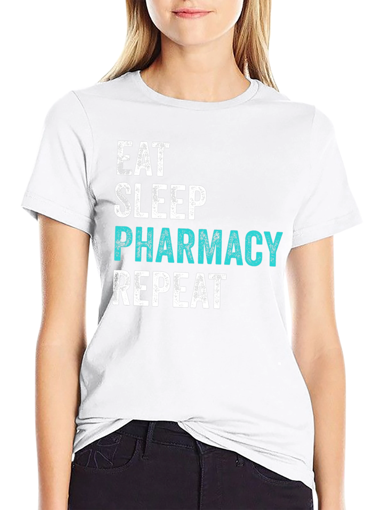 Eat Sleep Pharmacy Repeat T-Shirt