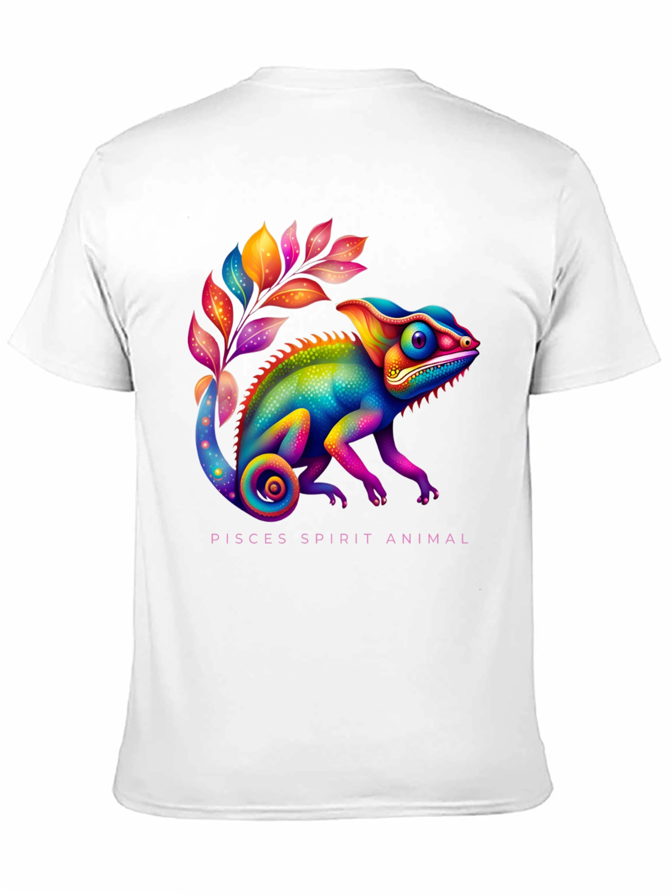 Pisces Chameleon Spirit Animal T-Shirt