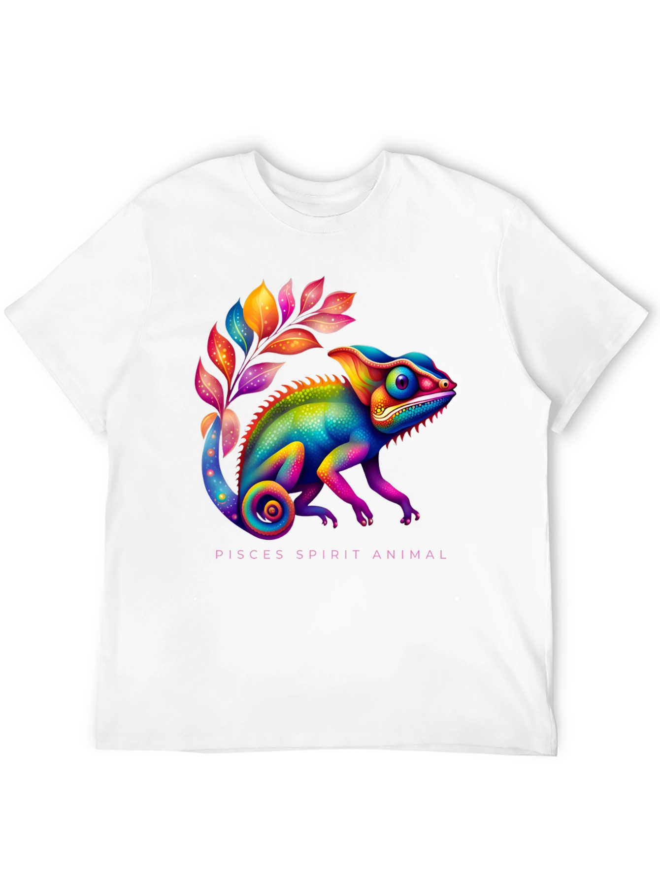 Pisces Chameleon Spirit Animal T-Shirt