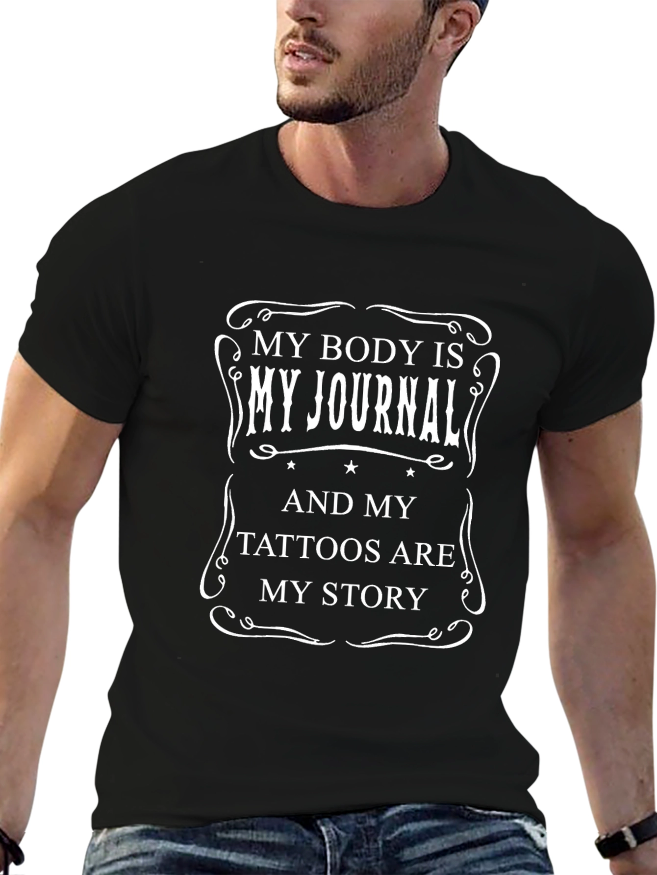 My Body Is My Journal Tattoo T-Shirt