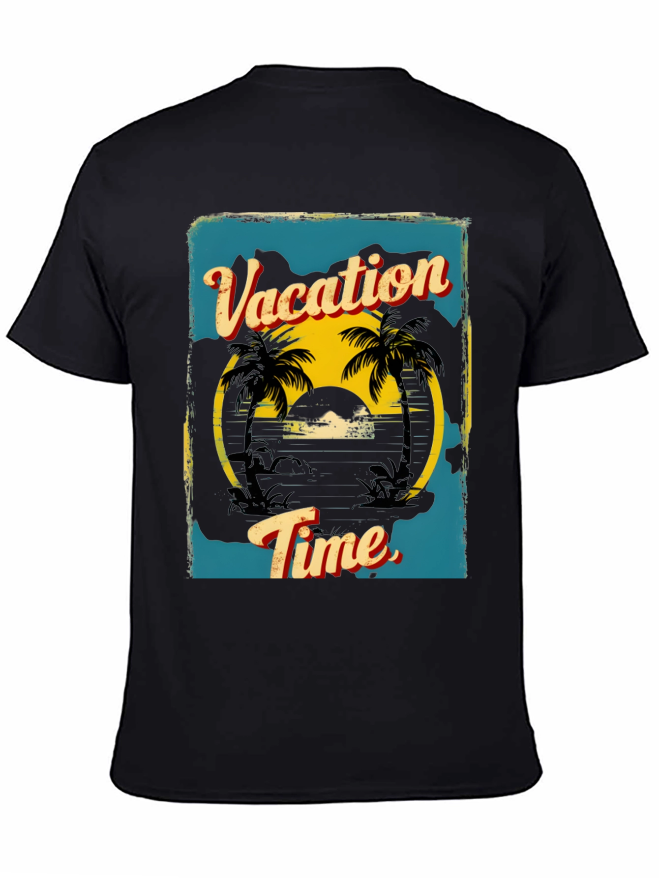Vacation Time Graphic Tee - Island Vibes
