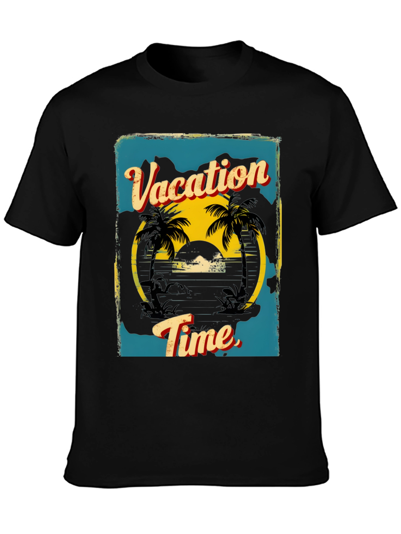 Vacation Time Graphic Tee - Island Vibes
