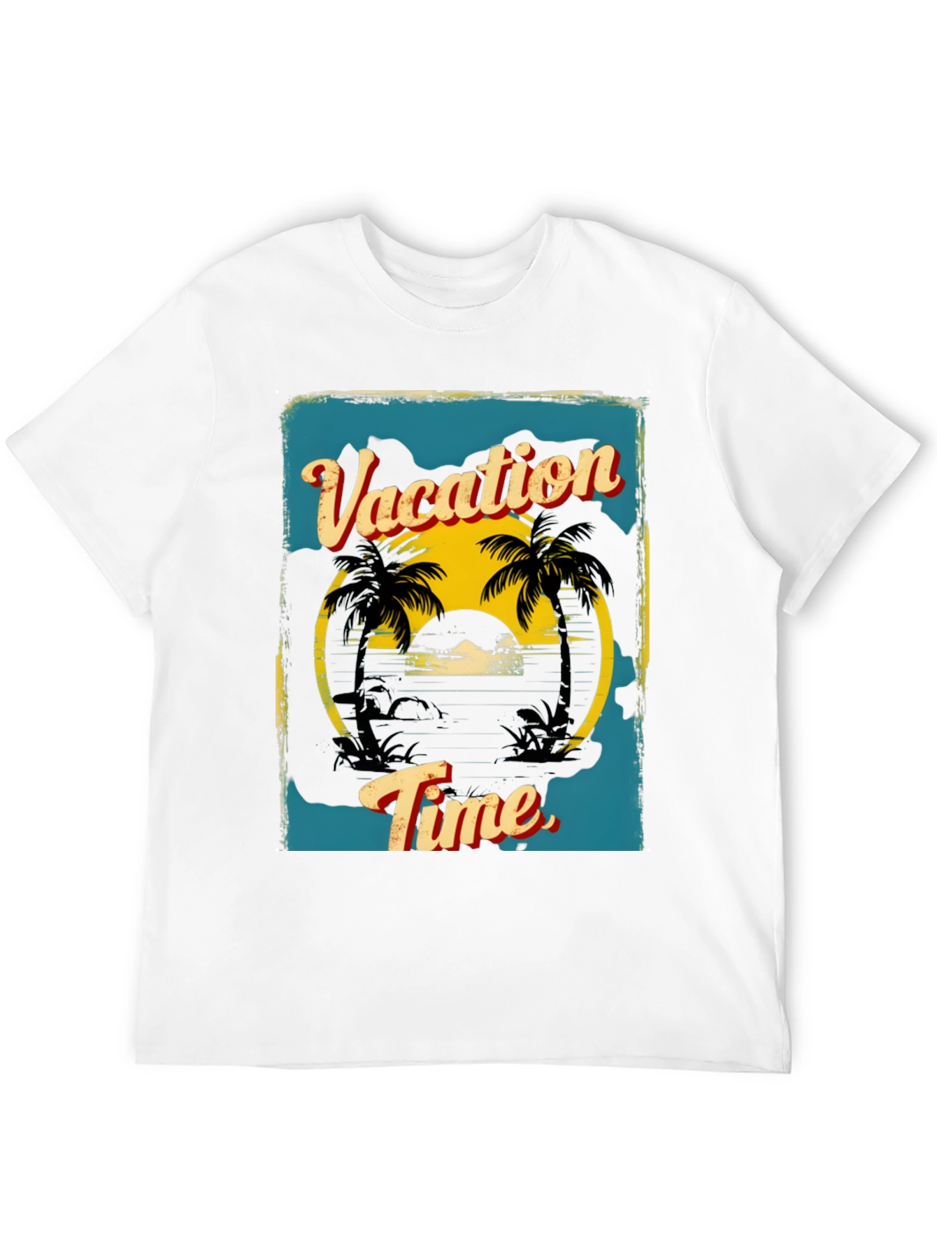 Vacation Time Graphic Tee - Island Vibes