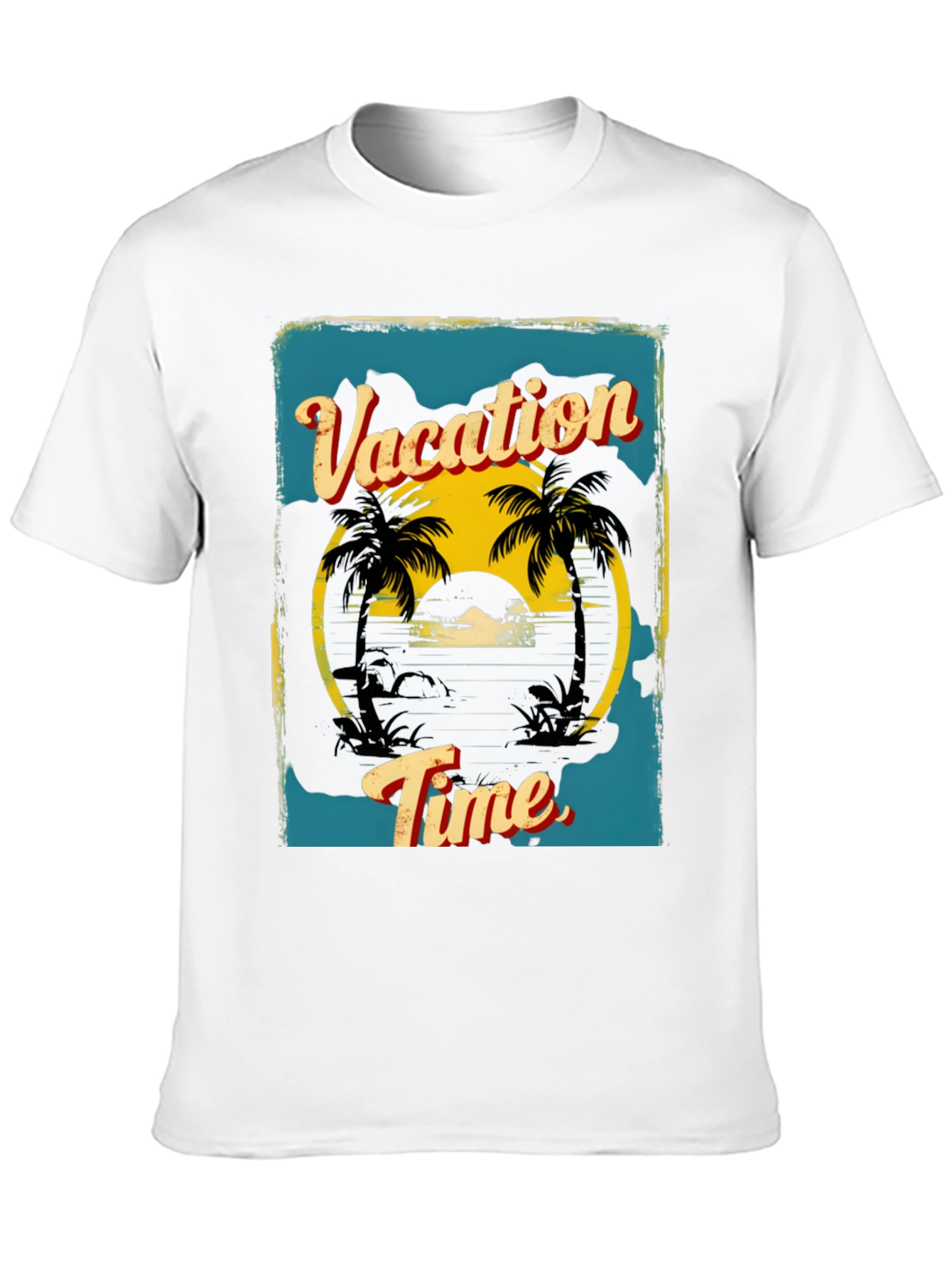 Vacation Time Graphic Tee - Island Vibes