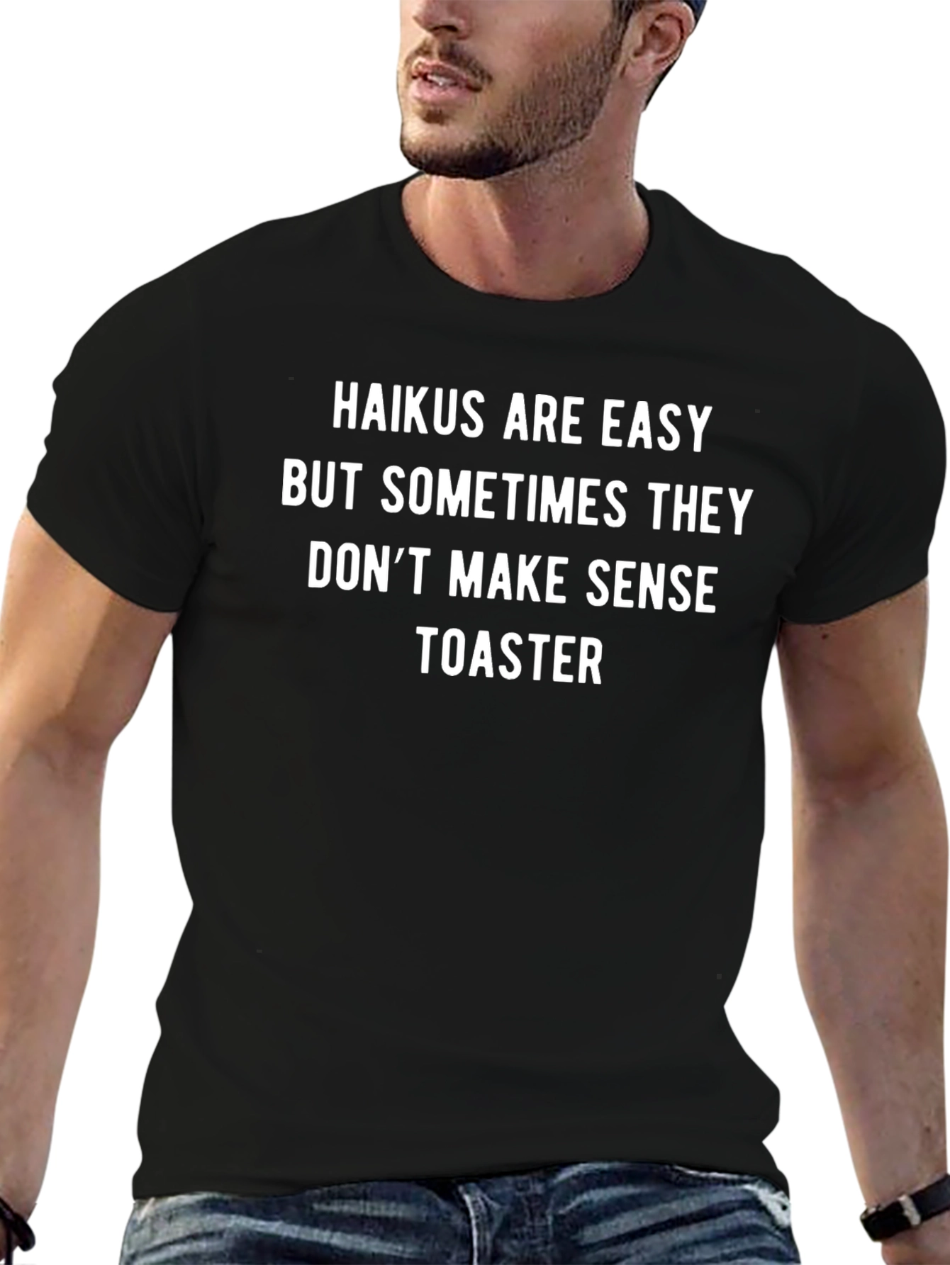 Funny Haiku T-Shirt - Toaster Quote Tee