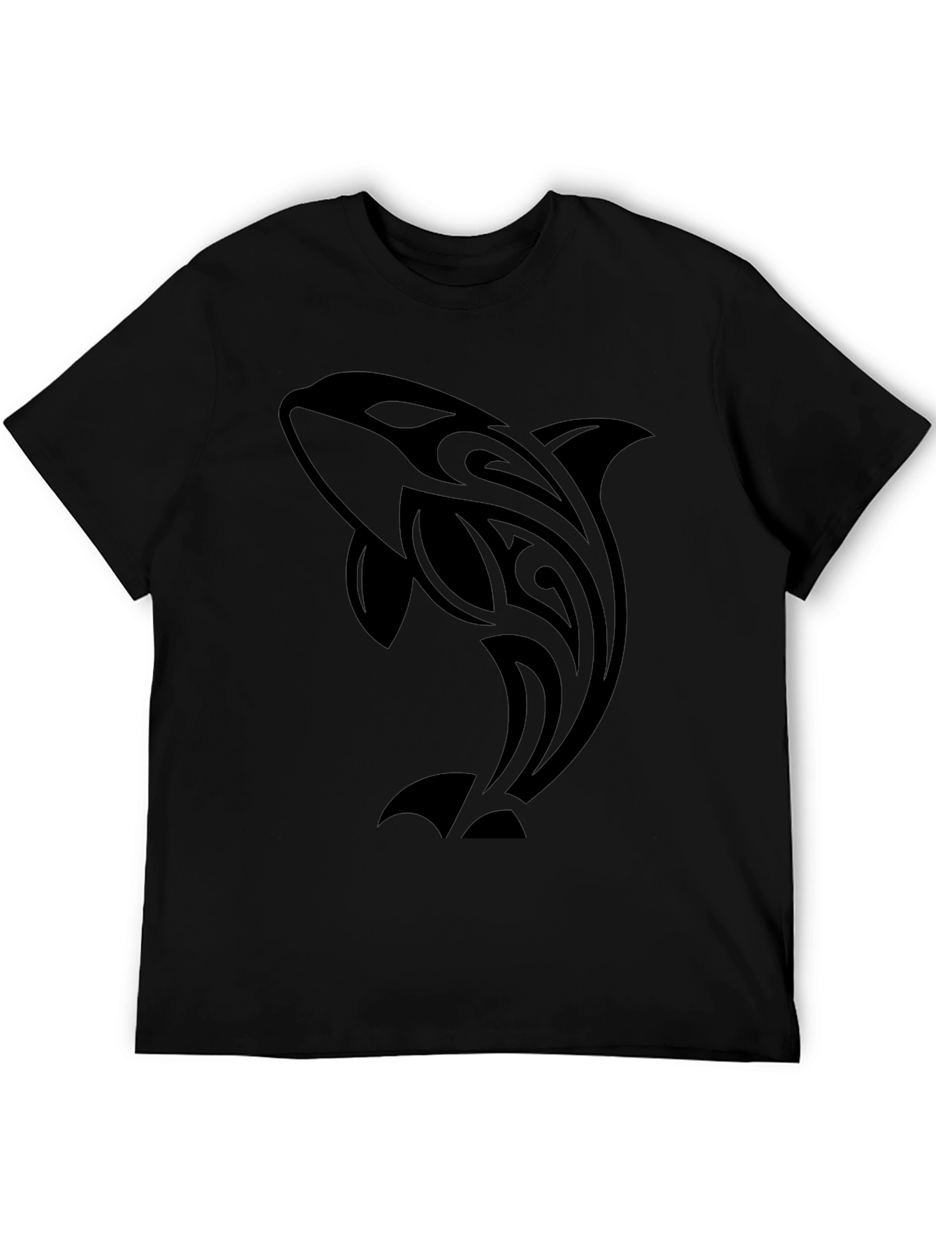 Tribal Orca Graphic T-Shirt