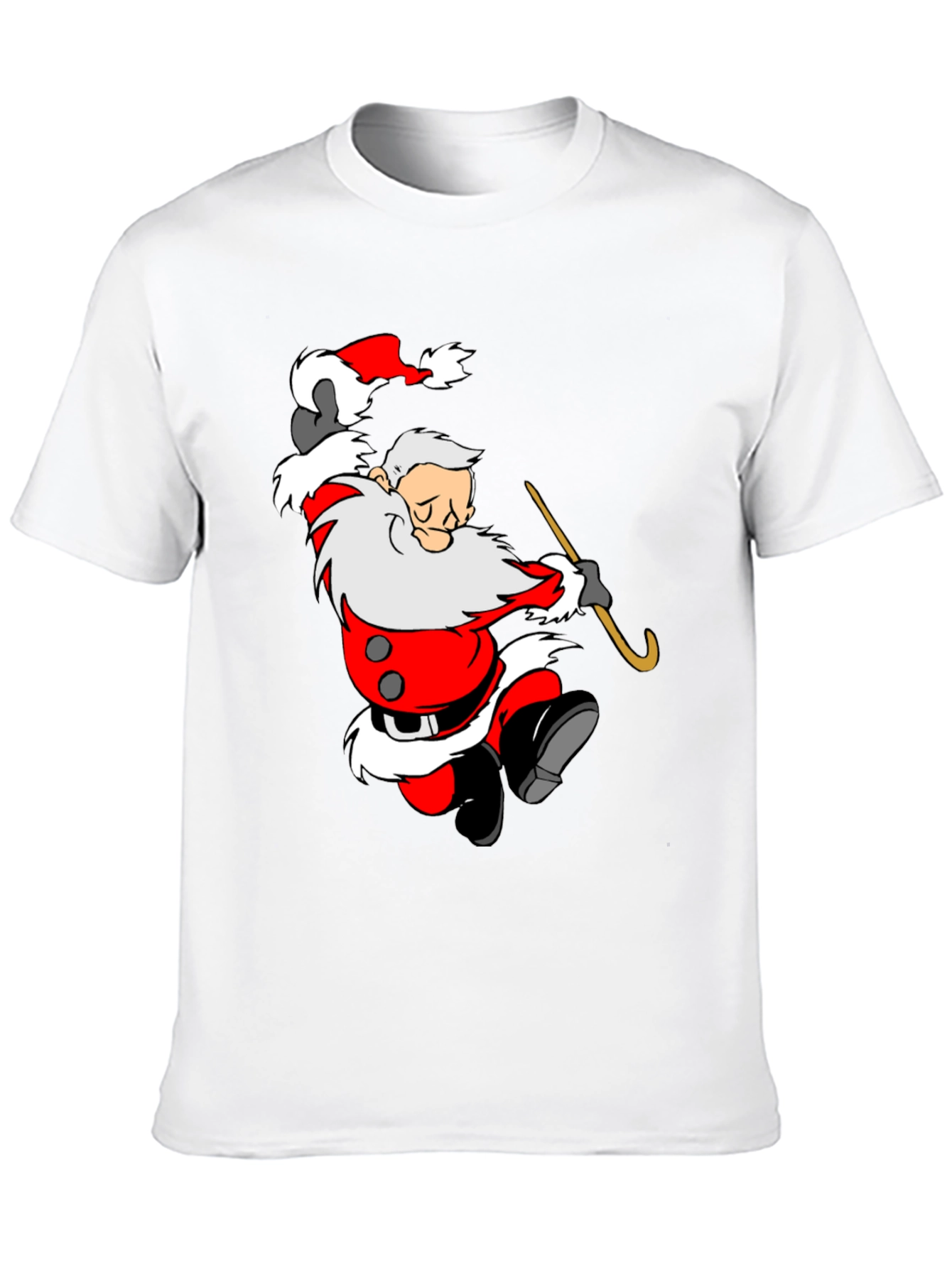 Funny Santa Graphic Tee - Holiday Cheer T-Shirt