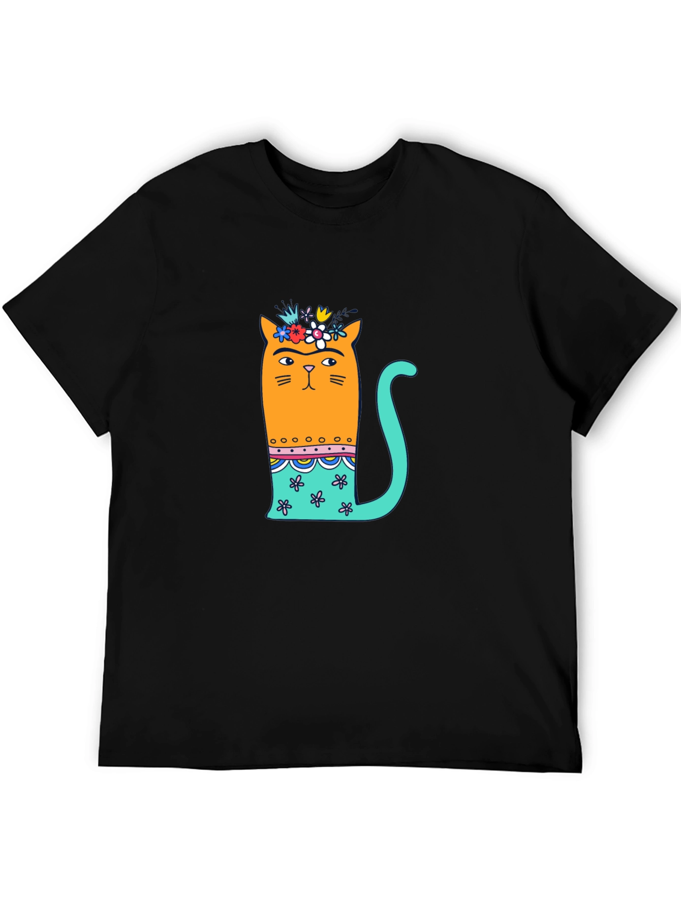Frida Cat T-Shirt - Unique Graphic Tee